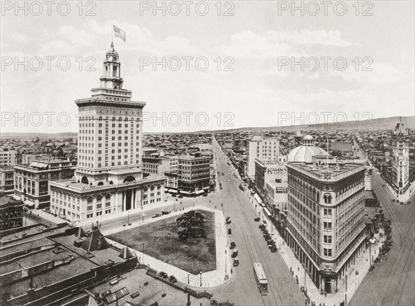 The centre of Oakland.