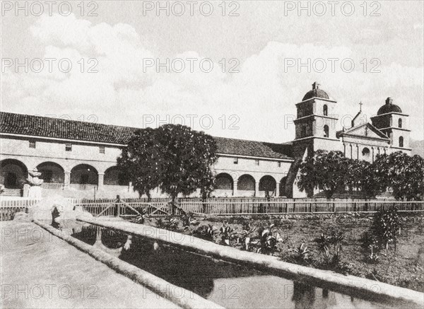 Mission Santa Barbara.