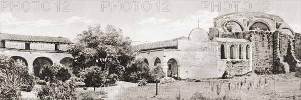 Mission San Juan Capistrano.