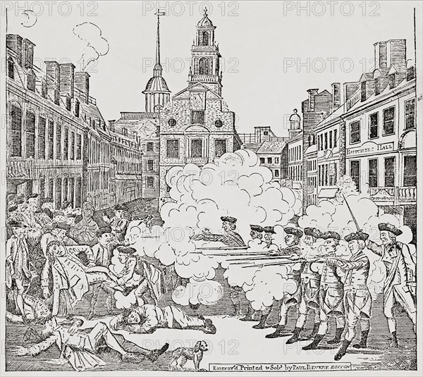 The Boston Massacre.