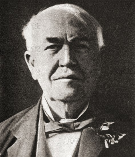 Thomas Alva Edison.