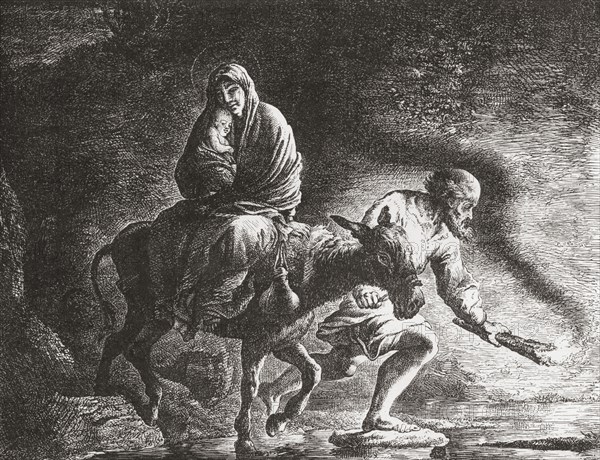 The Flight to Egypt.