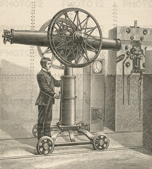 The Meridian Circle in the Paris Observatory.