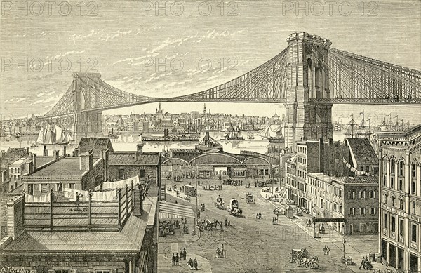 Brooklyn Bridge.