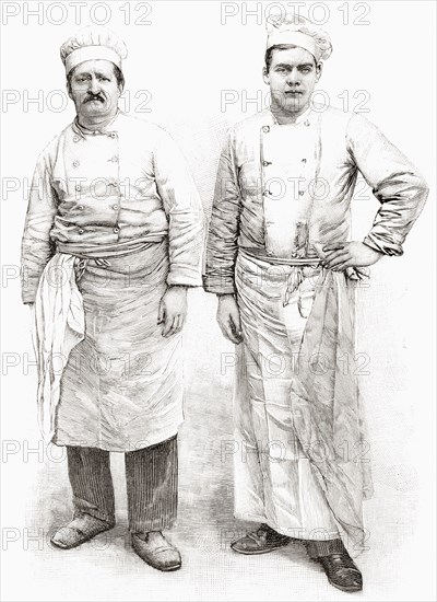 Two 19th century chefs.