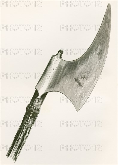 16th century Ceremonial Beheading Axe.