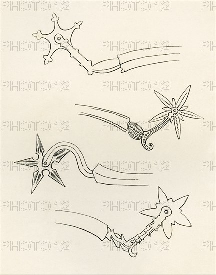 Various spurs.