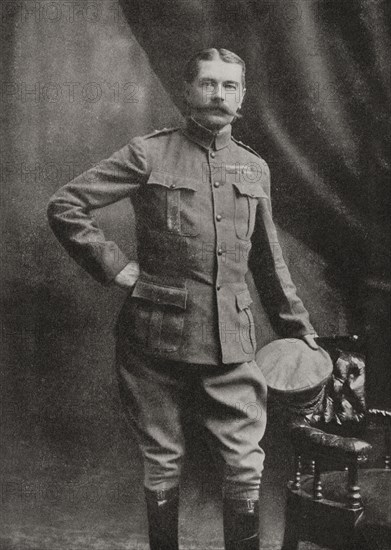 Lord Kitchener in South African Campaign uniform.