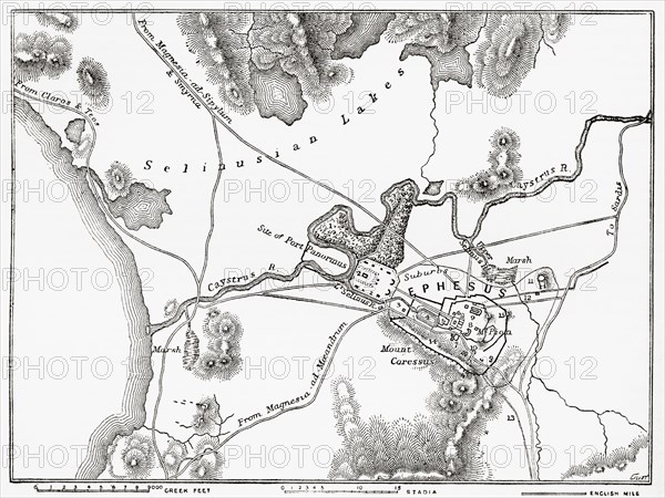 Plan of Ephesus.