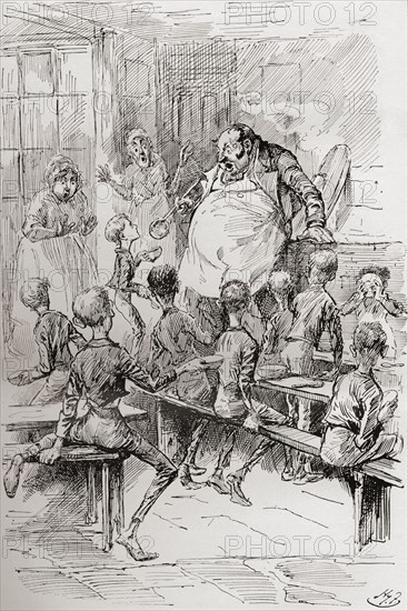 Starvation in the Workhouse.