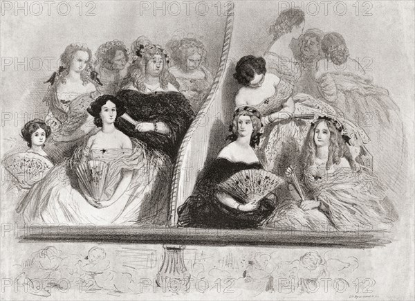 Ladies At The Theatre.