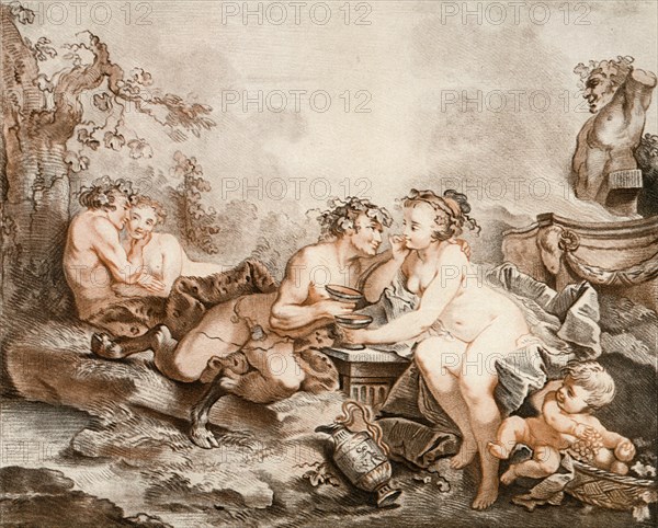 Fauns and Nymphs.