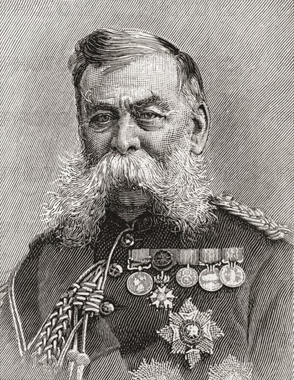 Field Marshal Sir John Linthorn Arabin Simmons.