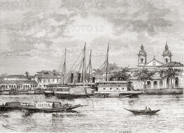 The port of Manaus.