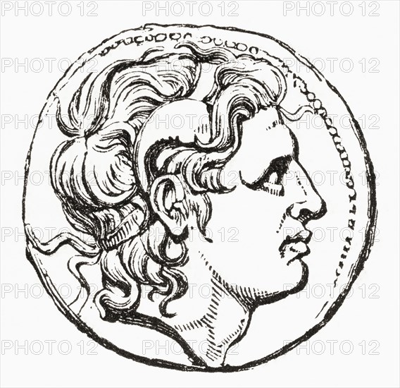 Silver Tetradrachma Of Alexander III Of Macedon.
