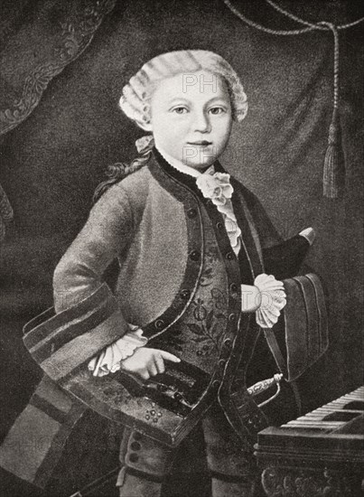 Wolfgang Amadeus Mozart.