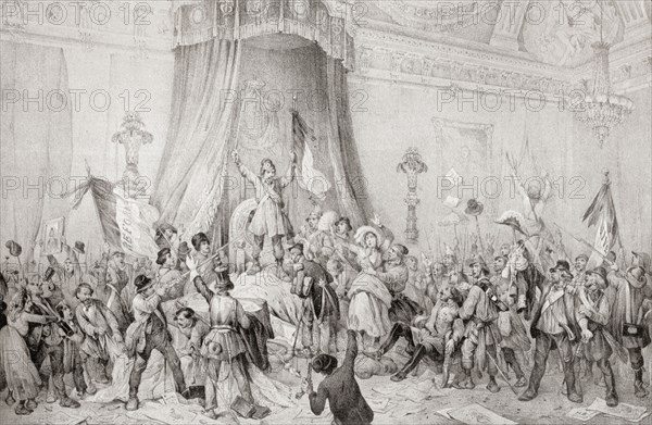 The Paris Revolution of 1848.