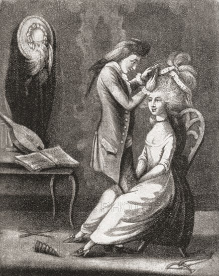 The Boarding-School Hair-Dresser.