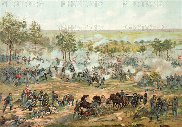 The Battle of Gettysburg.