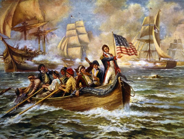 The Battle of Lake Erie.