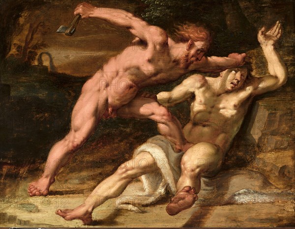 The murder of Abel by his brother Cain