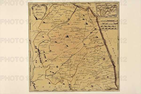 18th century geographical map