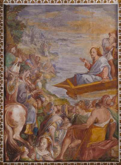 Oratorio della Carità, cycle of frescoes by Filippo Bellini