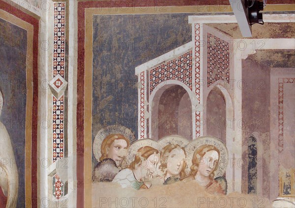 Fresco in the Church of Sant'Agostino, Fabriano