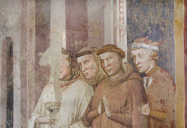 Fresco in the Church of Sant'Agostino, Fabriano