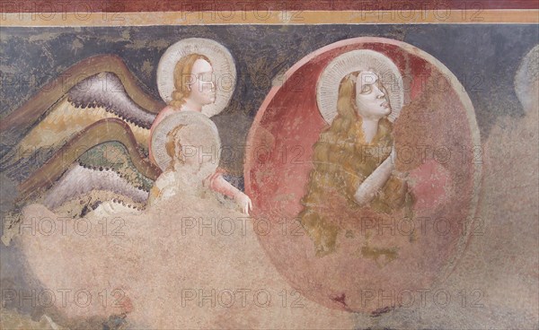 Fresco in the Church of Sant'Agostino, Fabriano