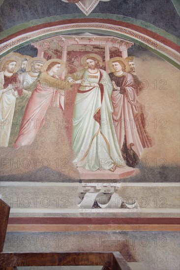 Fresco in the Church of Sant'Agostino, Fabriano