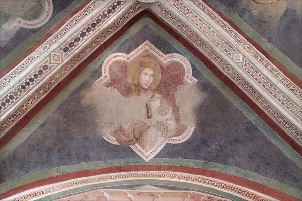 Fresco in the Church of Sant'Agostino, Fabriano