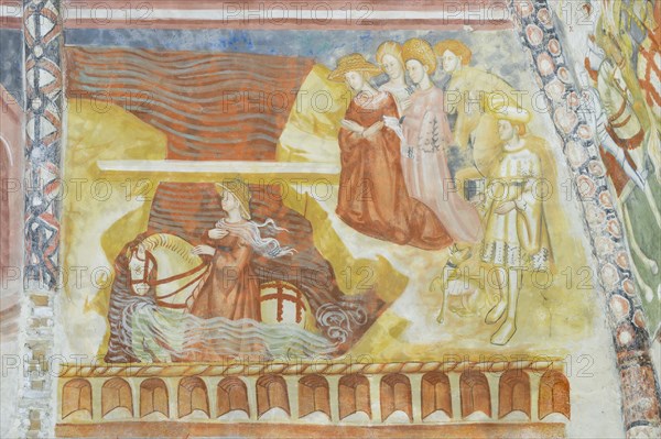 Fresco in the Church of San Francesco in Montegiorgio