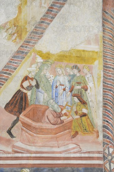 Fresco in the Church of San Francesco in Montegiorgio