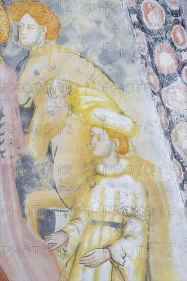 Fresco in the Church of San Francesco in Montegiorgio