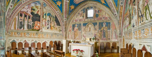 Frescoes of the Oratory of the Pilgrims in Assisi