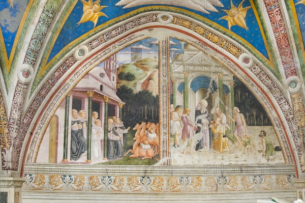 Frescoes of the Oratory of the Pilgrims in Assisi