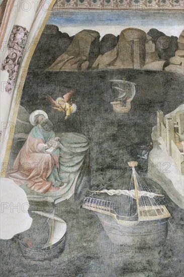 Frescoe of the Oratorio Santa Monica in Fermo