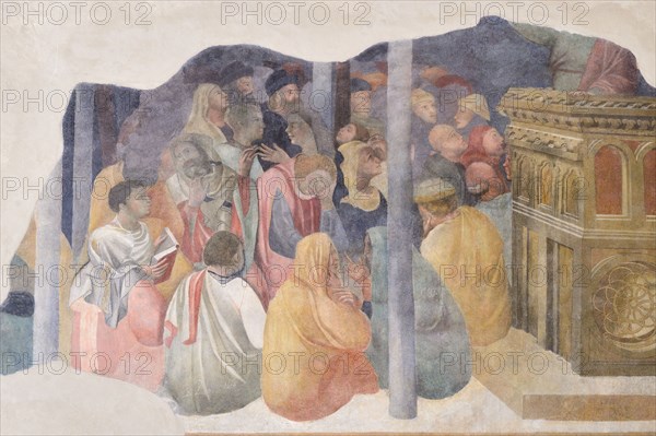 Frescoe of the Oratorio Santa Monica in Fermo