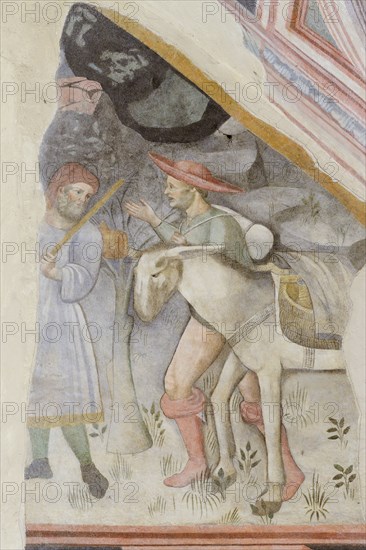 Frescoe of the Oratorio Santa Monica in Fermo