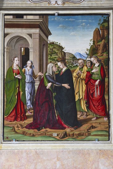 Giovanni Santi, Visitation, about 1488