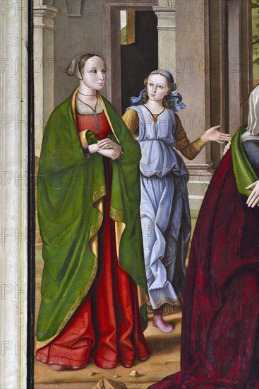 Giovanni Santi, Visitation, about 1488