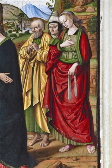 Giovanni Santi, Visitation, about 1488