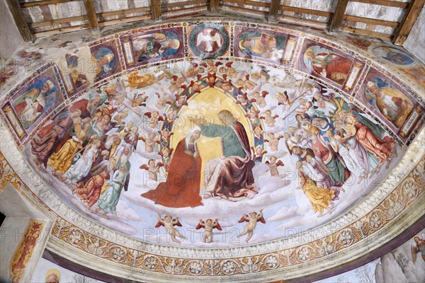 Lo Spagna, Coronation of the Virgin