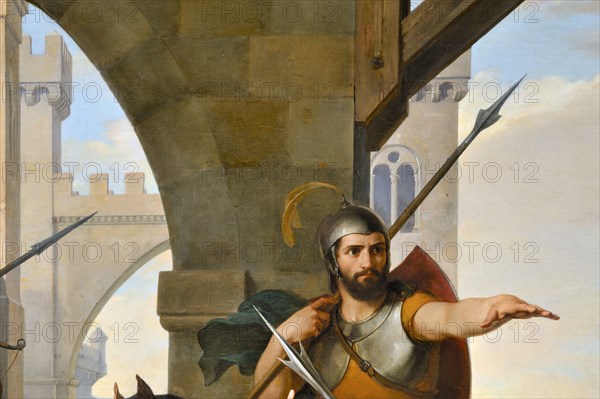 Francesco Podesti, The Gioramento degli Anconetani, oil on canvas, 1844-1847