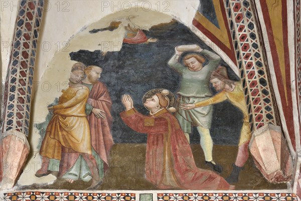 Fresco from the church of San Domenico in Fabriano