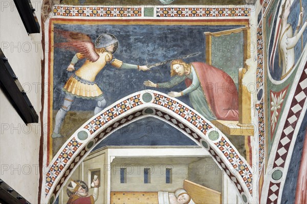 Fresco from the church of San Domenico in Fabriano