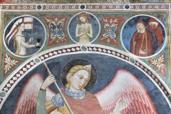 Fresco from the church of San Domenico in Fabriano