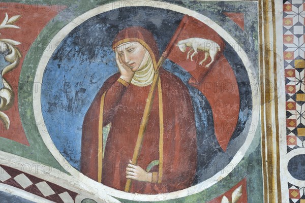 Fresco from the church of San Domenico in Fabriano