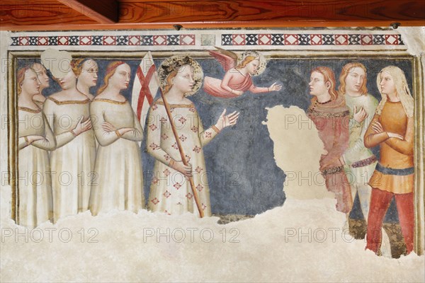 Fresco from the church of San Domenico in Fabriano